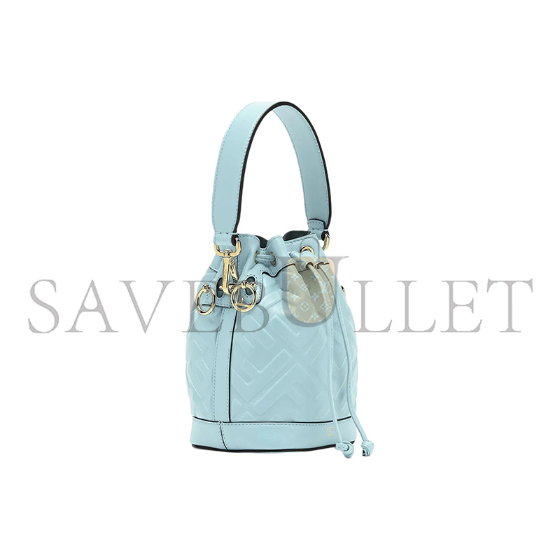 FENDI MON TRESOR LEATHER LIGHT BLUE 8BS093ANWTF1PQ9 (18*14*12cm)